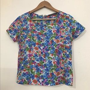 Classic Floral Top